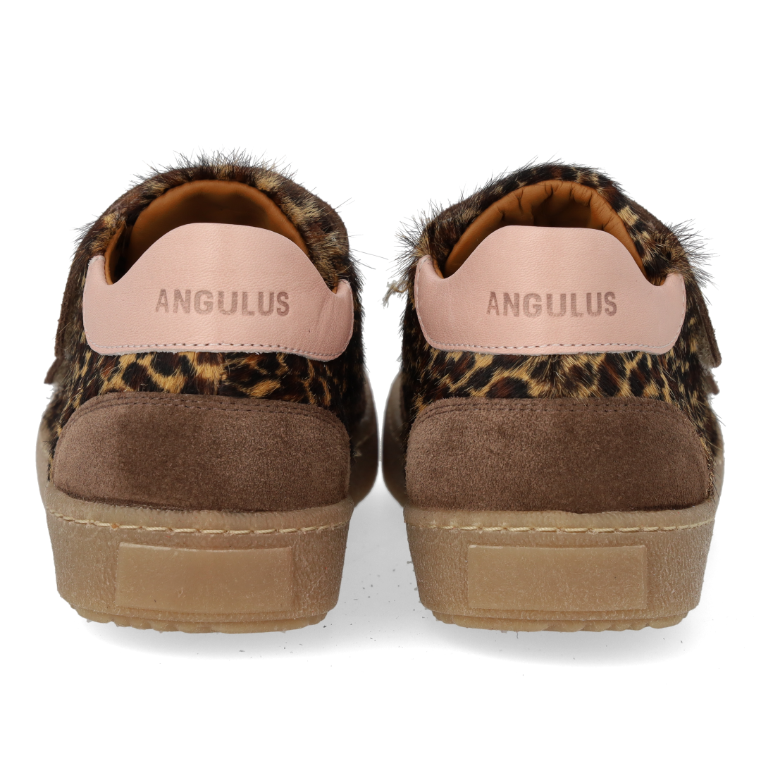 Court-Style-Sneaker mit Ponyfell