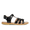 Sandal mit T-Riemen und Klettverschluss