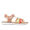 Sandale mit T-Riemen und Klettverschluss