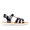 Sandale mit T-Riemen und Klettverschluss
