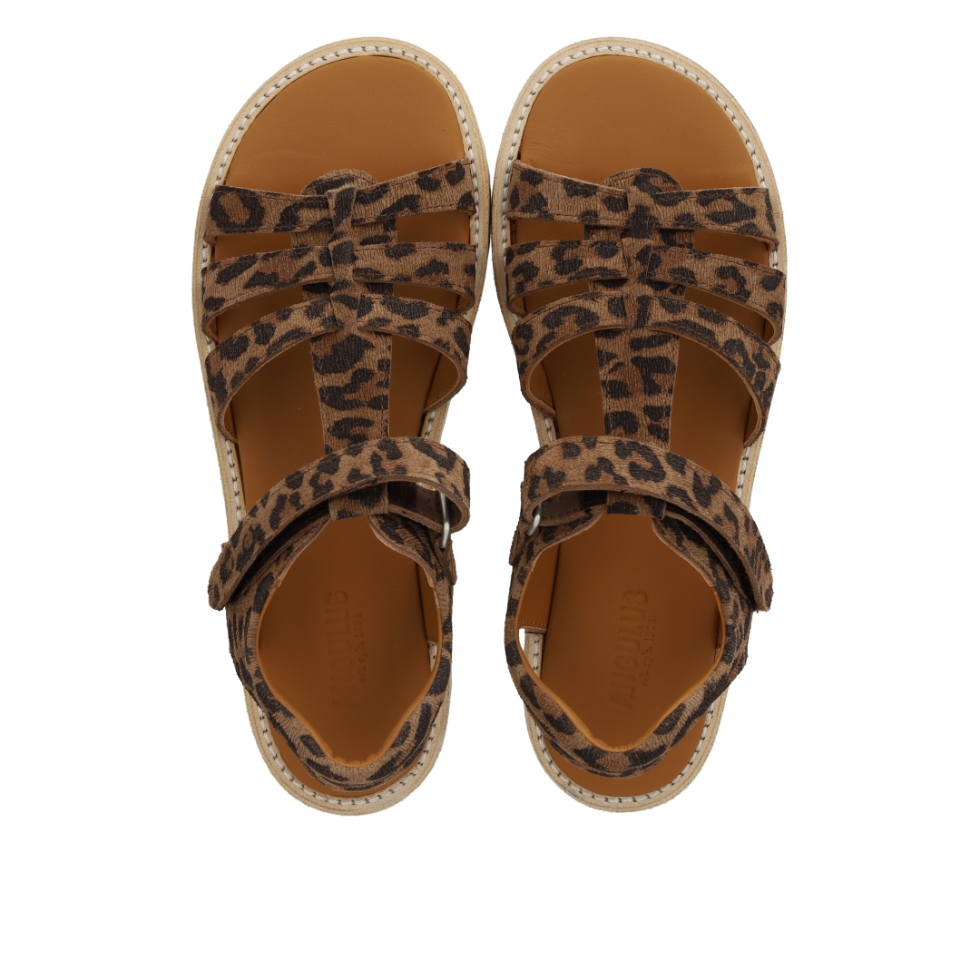 Sandal mit T-Riemen und Klettverschluss