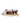 Sandale mit Kreuzriemen und Schnallenverschluss