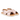 Gepolsterte Sandale mit Kreuzriemen und Schnallenverschluss