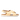Gepolsterte Sandale mit Kreuzriemen und Schnallenverschluss