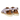 Gepolsterte Sandale mit Kreuzriemen und Schnallenverschluss