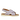 Gepolsterte Sandale mit Kreuzriemen und Schnallenverschluss