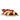 Gepolsterte Sandale mit gekreuzten Riemen und Schnallenverschluss