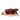 Gepolsterte Sandale mit gekreuzten Riemen und Schnallenverschluss