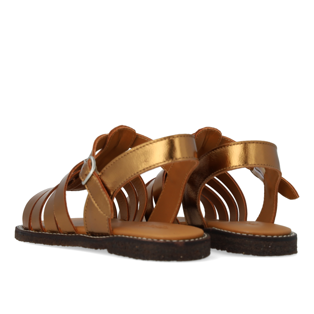 Sandalette mit offener Zehenpartie und Schnallenverschluss