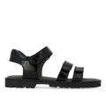 Sandale mit dreifachem Klettverschluss