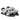 Sandale mit Schleife, Klettverschluss und Schnalle