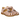 Herzsandale mit Glitzerherz