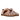 herzsandale mit kontrastherz