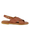 Klassische Sandale mit überkreuzten Riemen