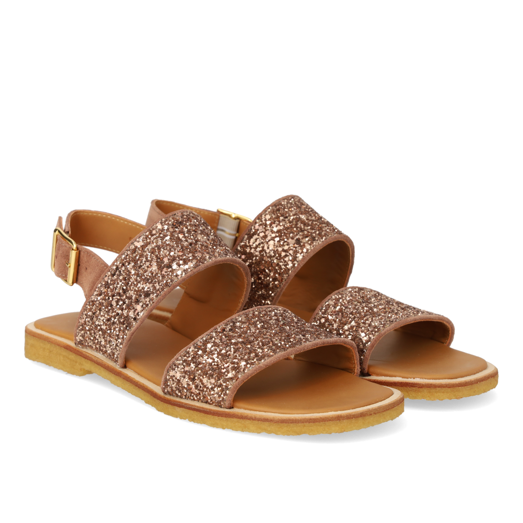 Glitzer-Sandale