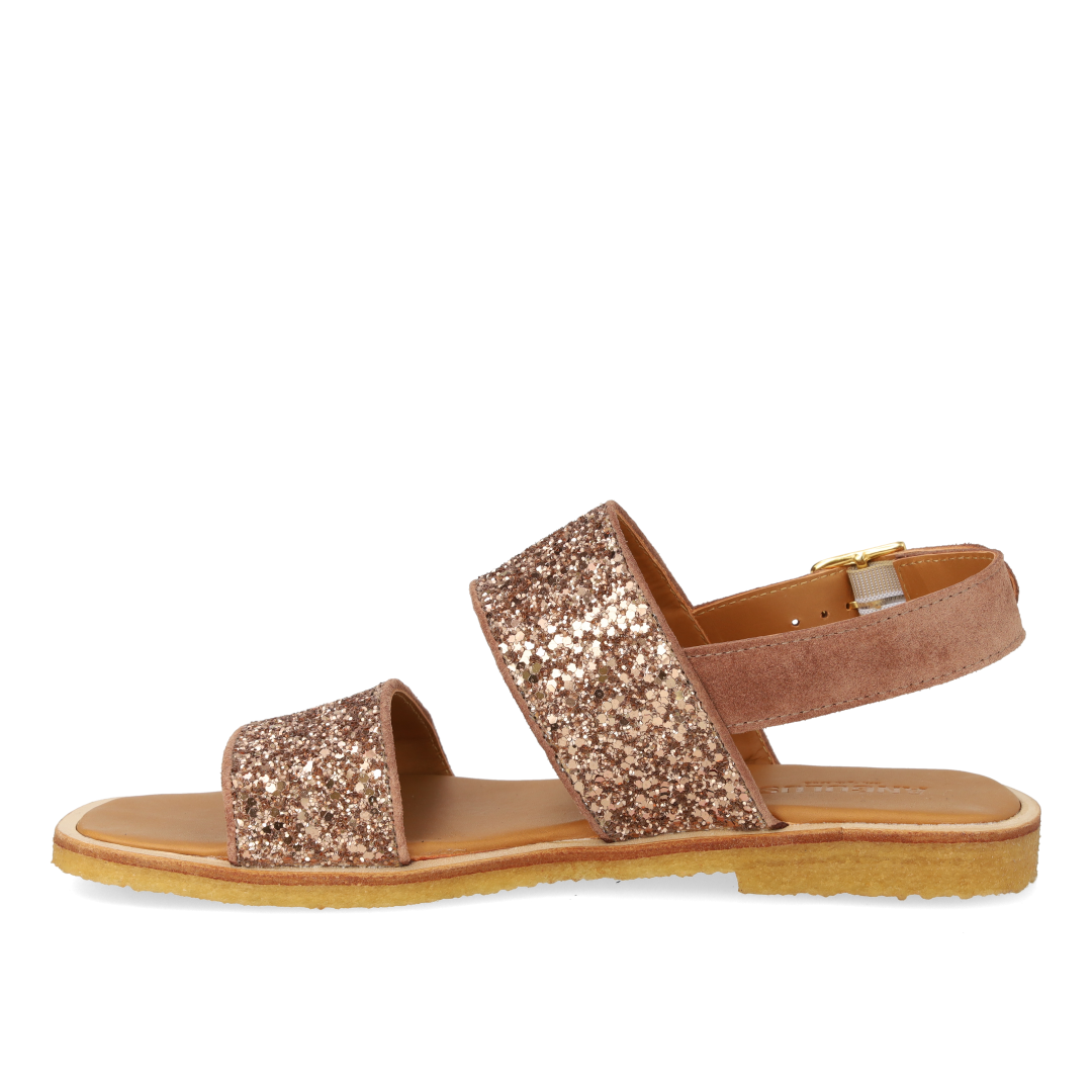 Glitzer-Sandale