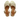 Handgeflochtene Sandale mit skulpturalem Absatz