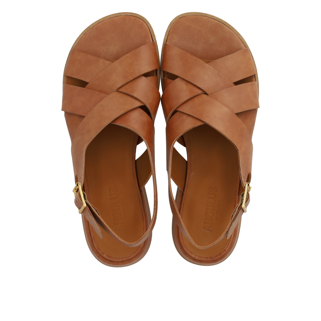 Sandal mit geflochtenem Detail