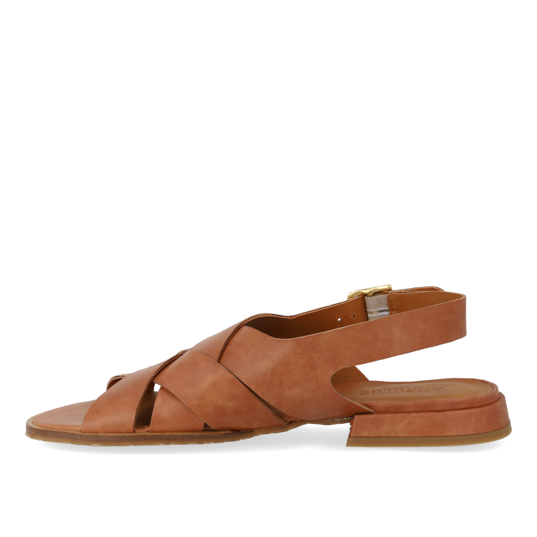 Sandal mit geflochtenem Detail