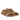 Fußbett-Sandale mit Ziernähten