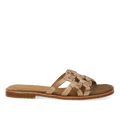 Slip-on-Sandale mit geflochtenem Detail