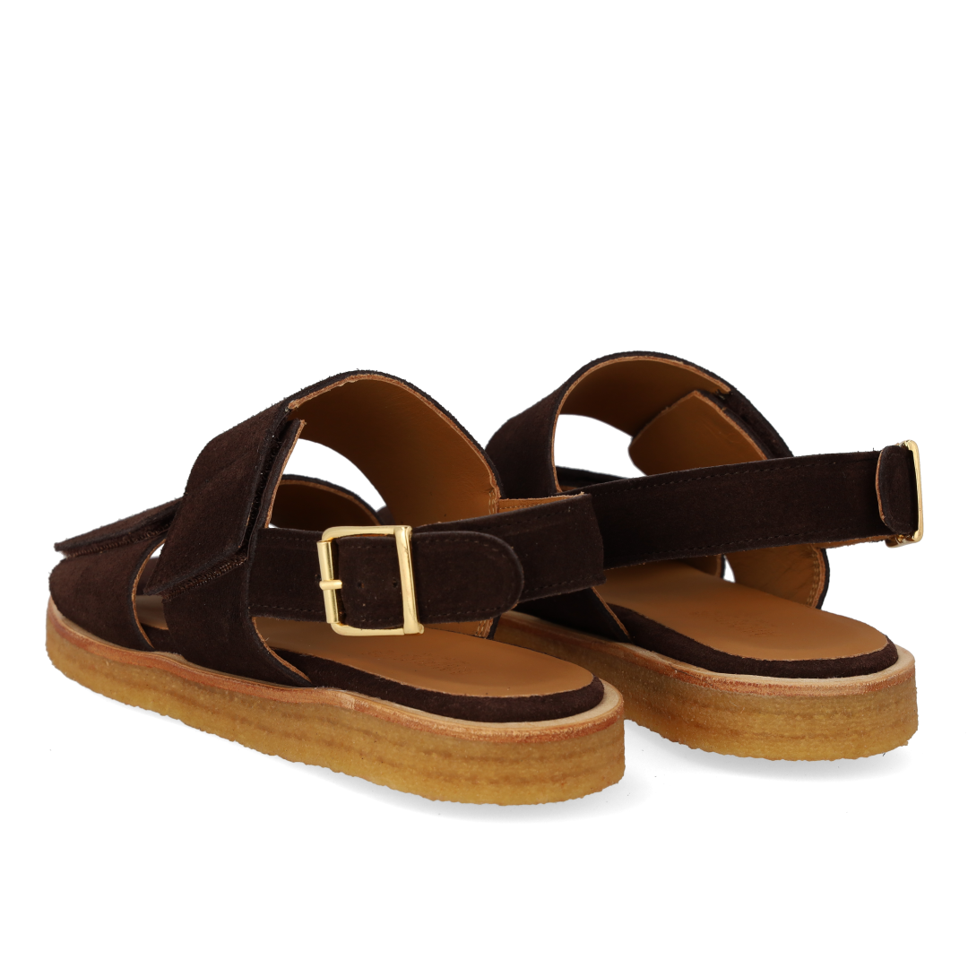 Sandale mit verstellbaren Klettverschlüssen