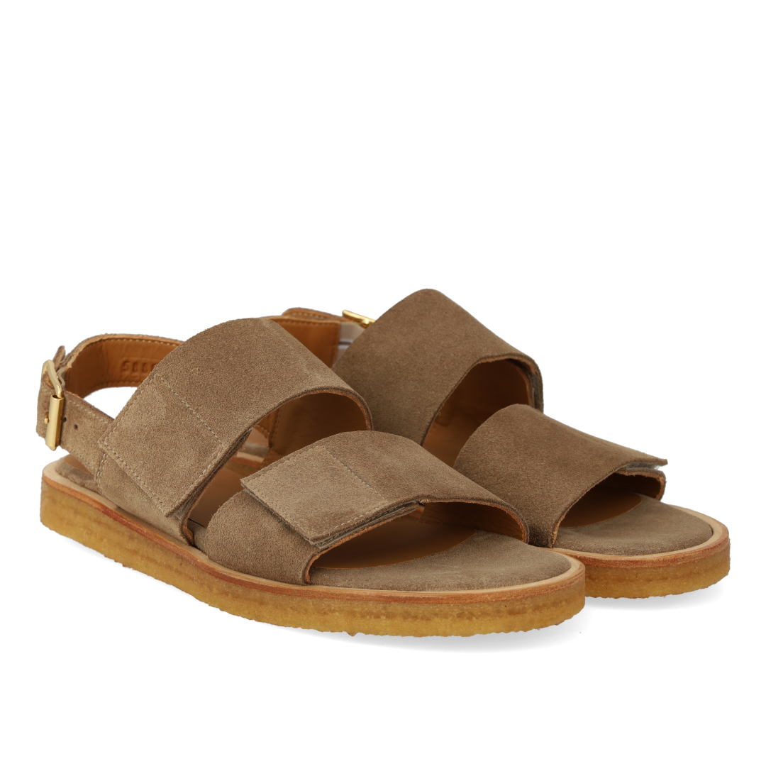 Sandale mit verstellbaren Klettverschlüssen