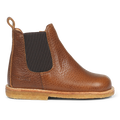 Klassischer Chelsea-Stiefel mit Elastikeinsatz und Reißverschluss