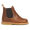 Klassischer Chelsea-Stiefel mit Elastikeinsatz und Reißverschluss