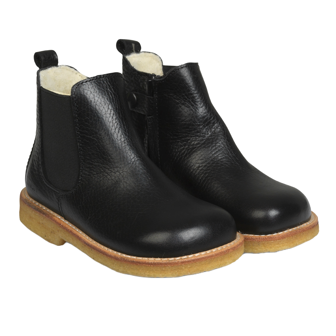 Stiefelette mit Wollfutter