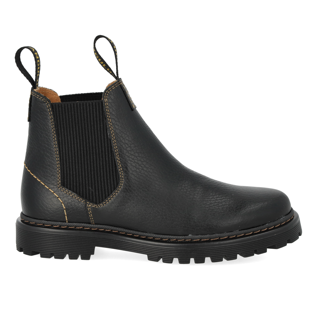 Chelsea-Stiefel mit Logo-Riemen