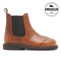 Chelsea Stiefel mit brogue lochmuster