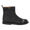 stiefelette mit glitzer und lackspitze