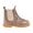 Chelsea-Stiefel mit Glitzer und Brogue-Details