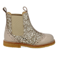 Chelsea-Stiefel mit Brogue-Lochmuster