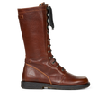 Stiefel mit Schnürung und weiter Passform