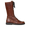 Stiefel mit Schnürung und weiter Passform