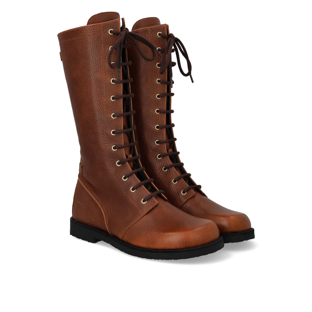 Schnürstiefel mit hohem Schaft