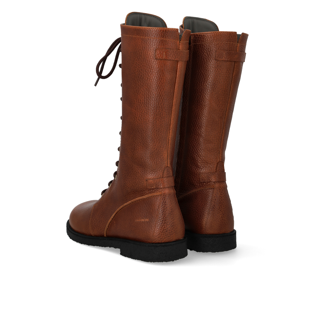 Schnürstiefel mit hohem Schaft