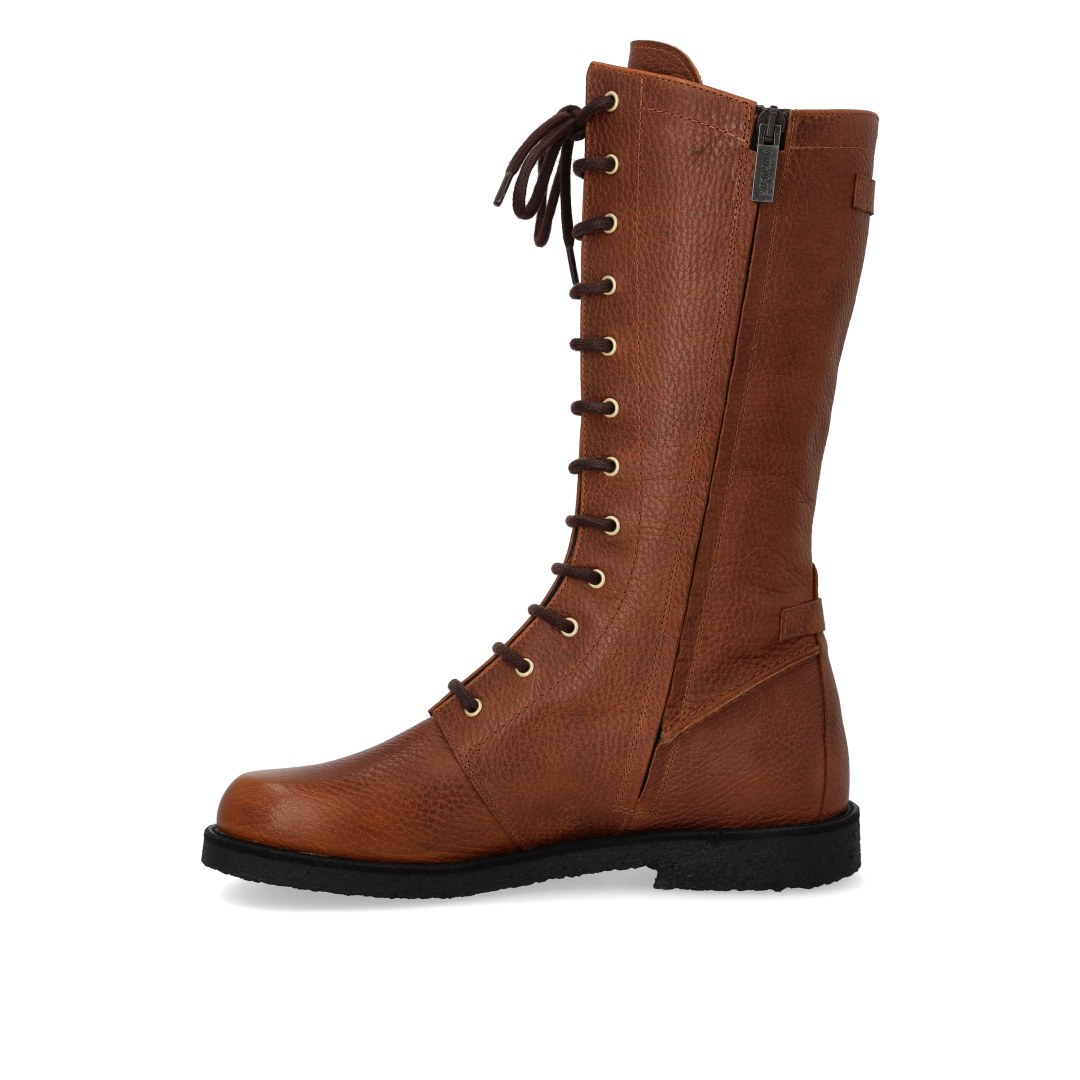 Schnürstiefel mit hohem Schaft