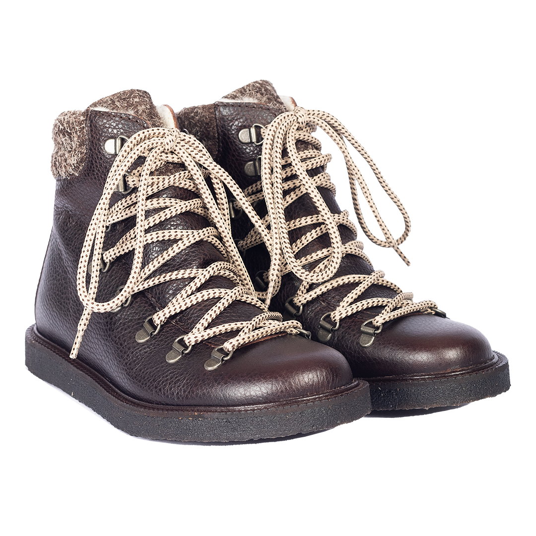 Winterschnürstiefel mit weichem Wollfutter