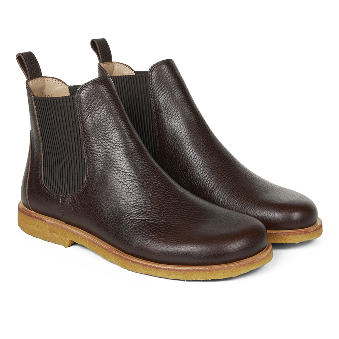 Chelsea-Stiefel mit Elastikeinsatz und Weite Passform