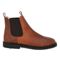 Stiefelette mit Gummizug und Wollfutter