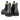 Chelsea-Stiefel mit Elastikeinsatz und Wollfutter