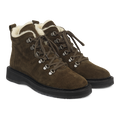 Schnürstiefel mit Wollfutter