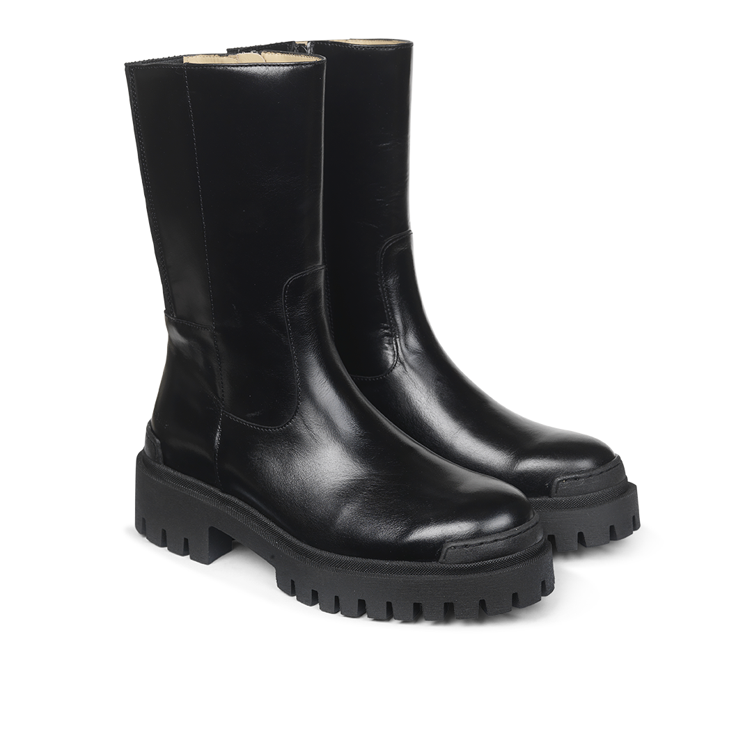 Mittelhoher Chelsea-Stiefel