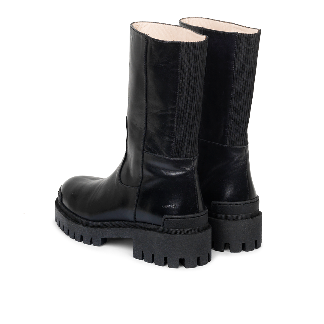 Mittelhoher Chelsea-Stiefel