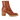 Stiefelette mit Blockabsatz und Reißverschluss