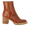 Stiefelette mit Blockabsatz und Reißverschluss