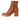 Stiefelette mit Blockabsatz und Reißverschluss